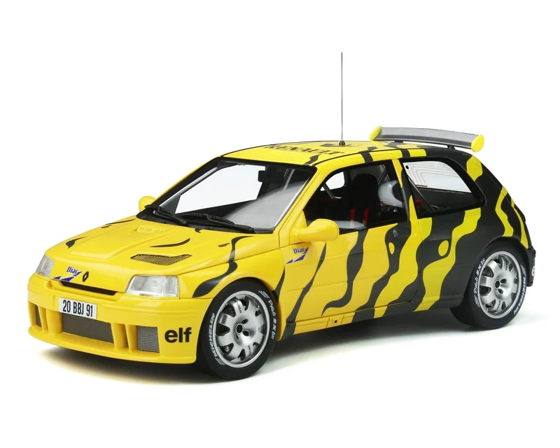 Renault Clio Maxi Presentation Car 1995 giallo - nero 1:18