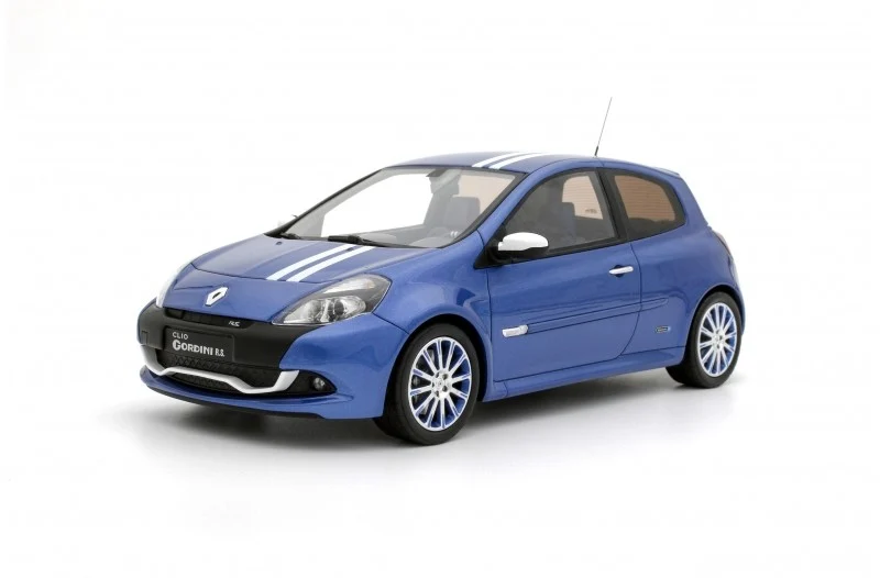 Renault Clio 3 RS Gordini Blue Malte TE RN 1:18