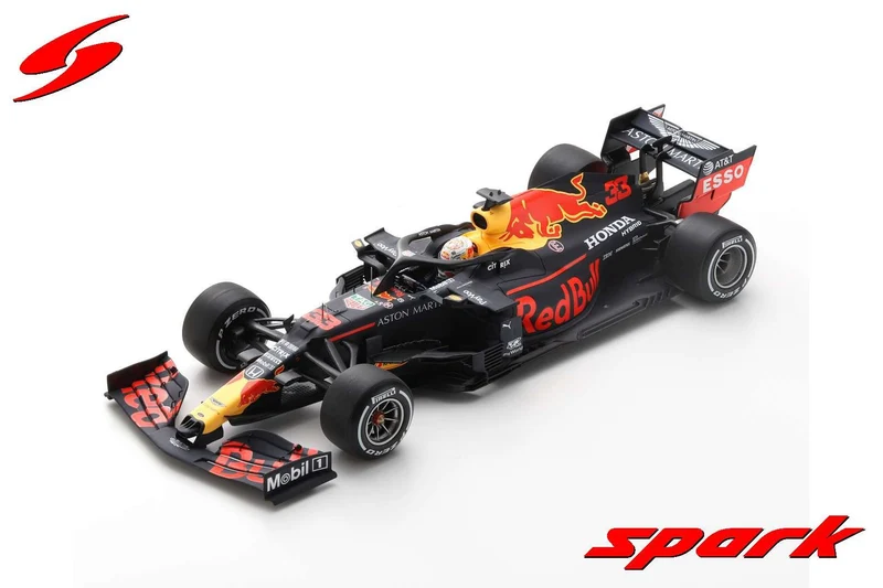 Red Bull Aston Martin RB16 Barcelona Test 2020 Max Verstappen 1:18