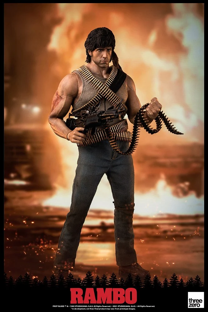 Rambo First Blood John Rambo Threezero FigZero 1:6