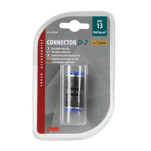 Raccordo Aria Lampa D-7 per tubi da 12mm