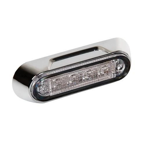 Premium luce a 4 led montaggio superficiale 12/24V Arancio