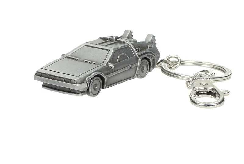 Portachiavi in metallo De Lorean 3D "Ritorno al futuro"