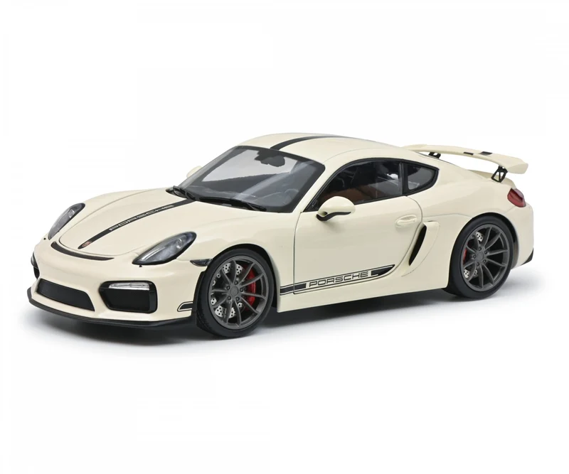 Porsche Cayman GT4 2015 White 1:18