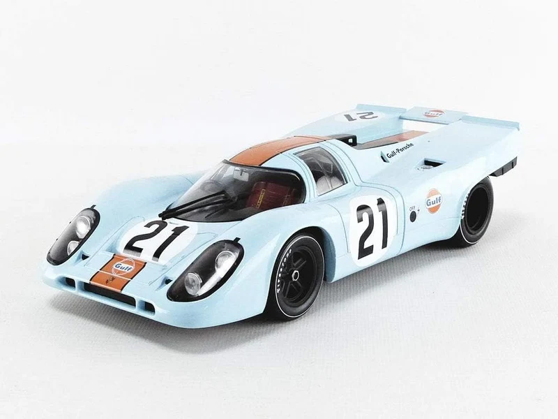 Porsche 917K Gulf 2nd 24h LeMans 1971 Richard Attwood - Herbert Müller 1:18