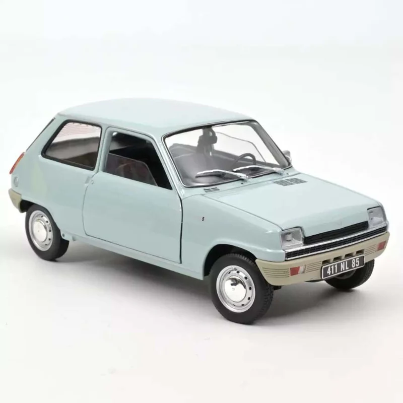 Renault 5 1972 Clear Blue 1:18