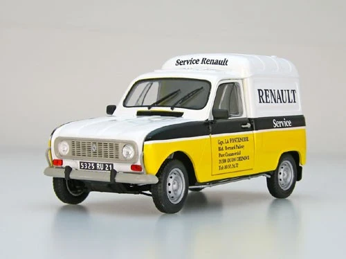 Renault 4 Furgonette Service Kit 1:24
