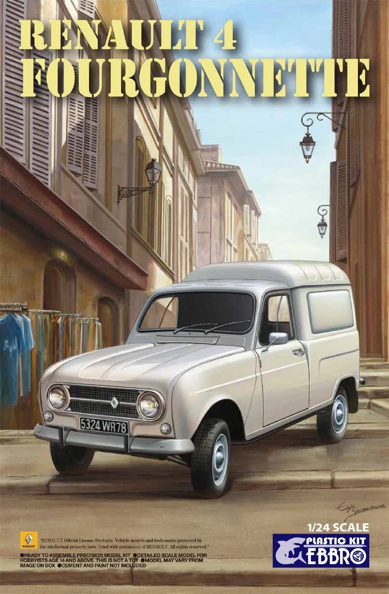 Renault 4 Furgonette Kit 1:24