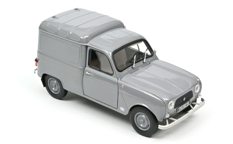 Renault 4 Fourgonnette 1965 Grey 1:18