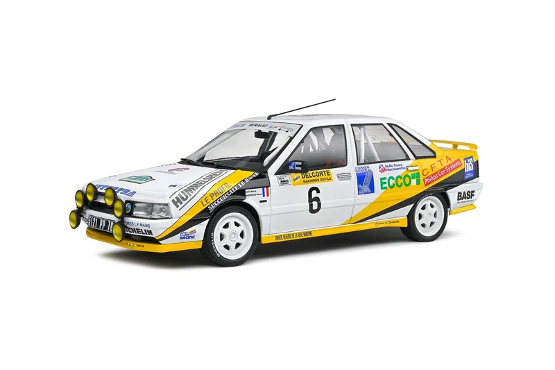 Renault 21 Turbo 3rd Rallye Charlemagne 1991 Michel Rats - Gérard Bourdaud 1:18