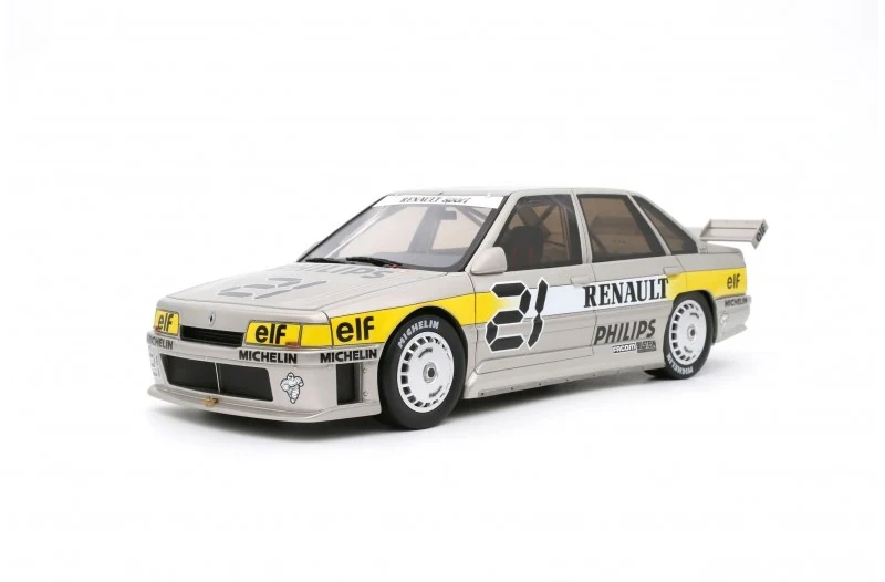 Renault 21 Super Production Presentation Car 1988 silver 1:18