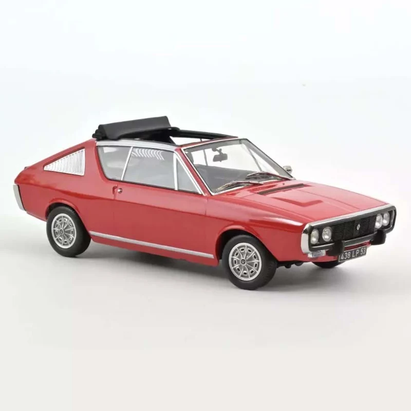 Renault 17 Gordini Découvrable 1975 Rouge 1:18