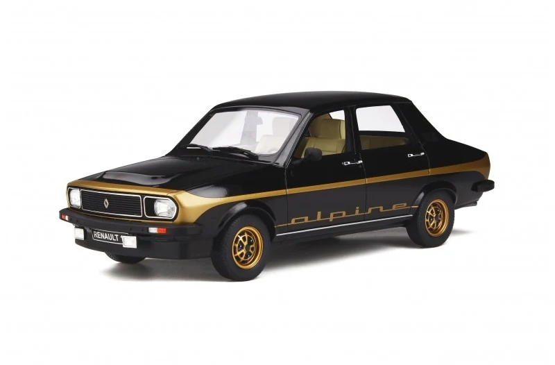 Renault 12 Alpine 1978 Noir 694 1:18