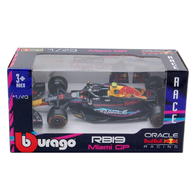 Red Bull Racing RB19 Miami Gp F1 2023 Sergio Pérez 1:43 no driver