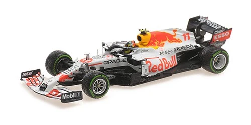 Red Bull Racing Honda RB16B 2021 Sergio Perez 3nd Turkish GP White 1:43