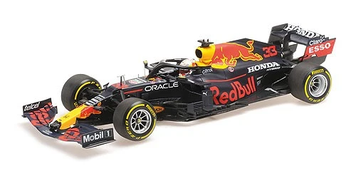 Red Bull Racing Honda RB16B 2021 Max Verstappen Winner Emilia Romagna Gp 1:18