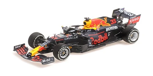 Red Bull Racing Honda RB16B 2021 Max Verstappen Winner Abu Dhabi Gp World Champion + Pit Board 1:43