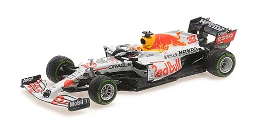 Red Bull Racing Honda RB16B 2021 Max Verstappen 2nd Turkish GP White 1:43