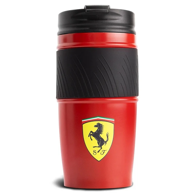 Scuderia Ferrari Tazza Termica Red Thermal Mug con Logo 500ml