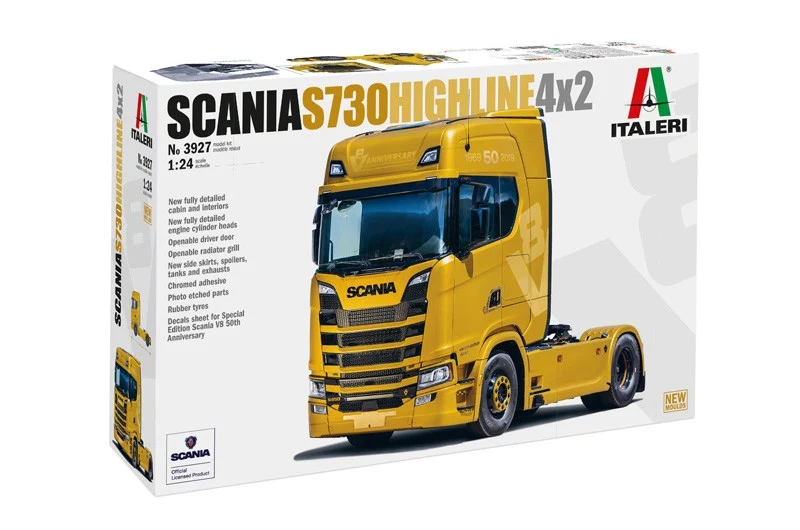 Scania S730 Highline 4x2 kit 1:24