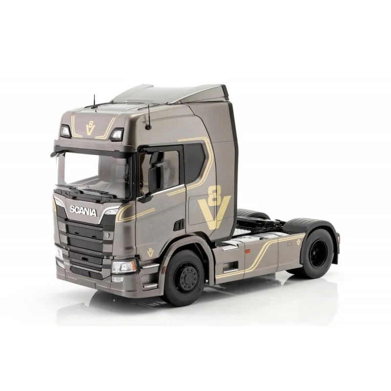 Scania R500 Topline V8 2019 Grigio Metallizzato 1:18