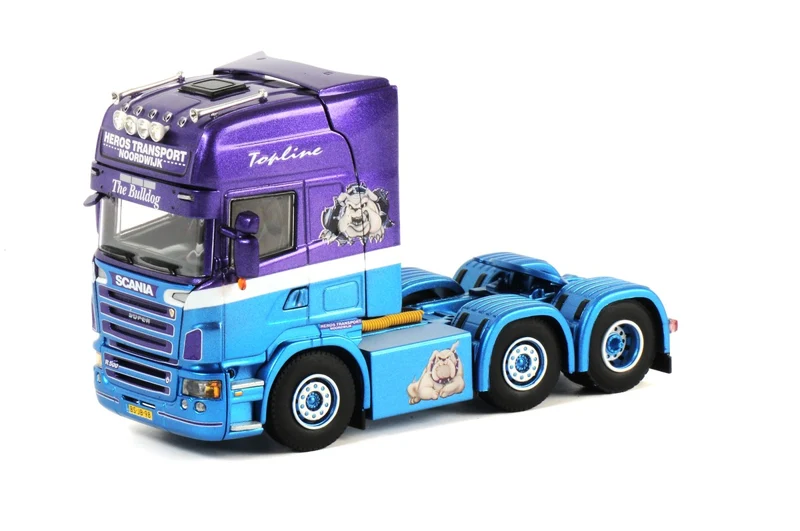 Scania R5 Topline 6x2 Voorloop come "Heros" (NL) 1:50