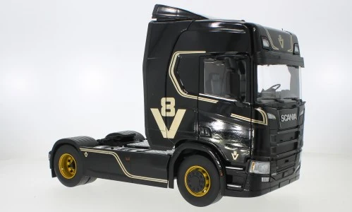 Scania R-Serie Topline R500 V8 Trattore Stradale 2019 nero 1:18