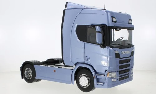 Scania R-Serie Topline R500 V8 Trattore Stradale 2019 Azzurro metallico 1:18