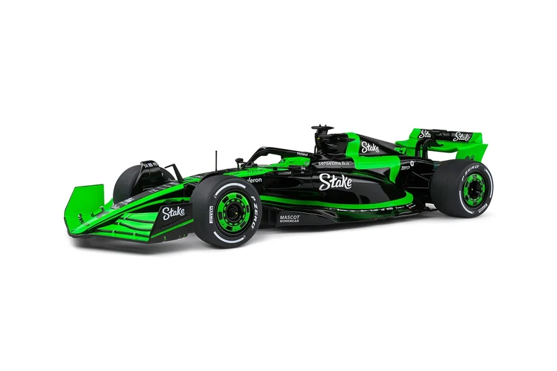Sauber C44 Showcar Version 2024 KICK Black - Green 1:18