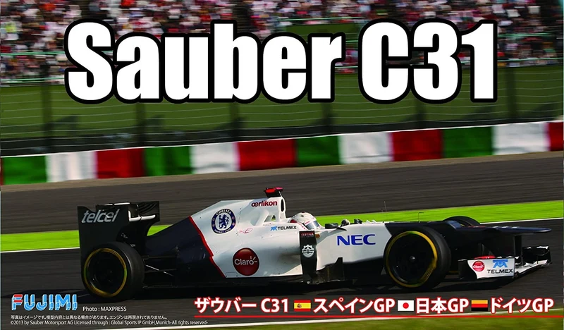 Sauber C31 Japan/Spain/German F1 2012 GP Kit 1:20