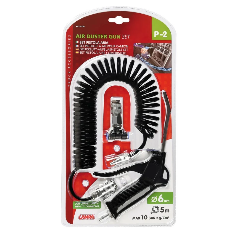 Set pistola aria P-2 Ø 6 mm