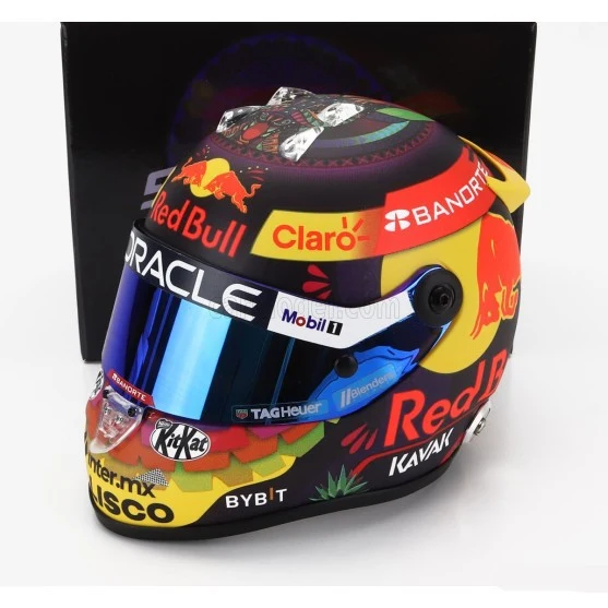 Sergio Perez Casco Schuberth Mexican GP 2023 Red Bull Racing Oracle 1:2