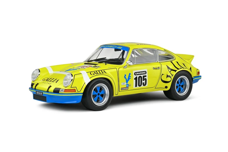 Porsche 911 RSR Tour de France Auto 1973 Jean-Louis Lafosse - J. P. Angoulet 1:18