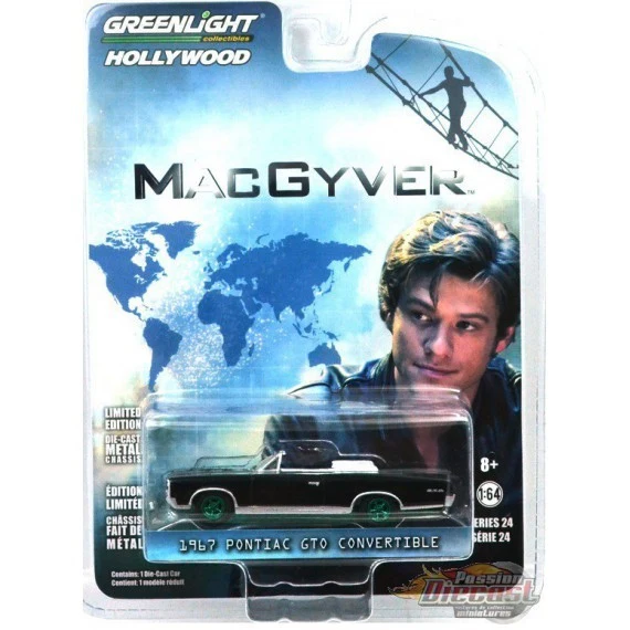 Pontiac GTO Convertible 1967 "McGiver TV Series" 1:64