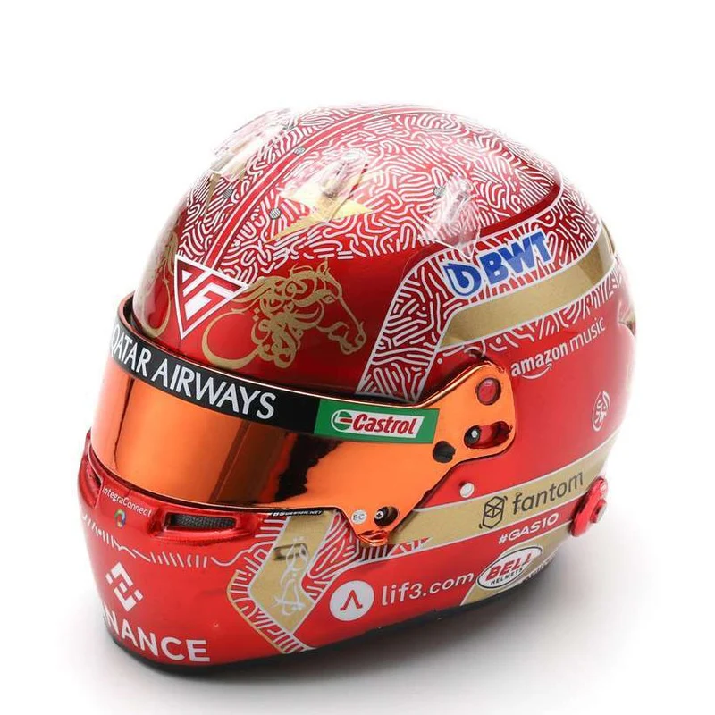 Pierre Gasly Casco Bell Helmet F1BWT Alpine F1 Team 2023 Qatar GP 1:5