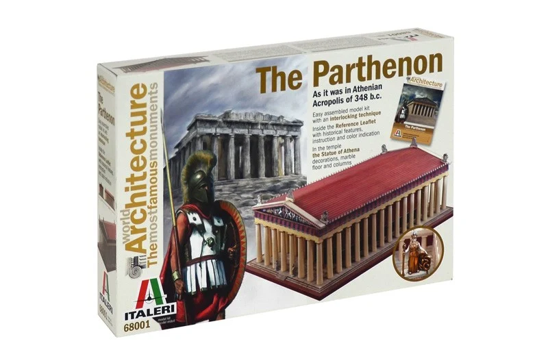 Phartenon World Architecture model Kit 15 x 29 cm