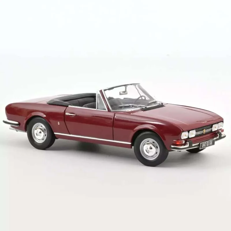 Peugeot 504 Cabriolet 1969 Andalou Red 1:18