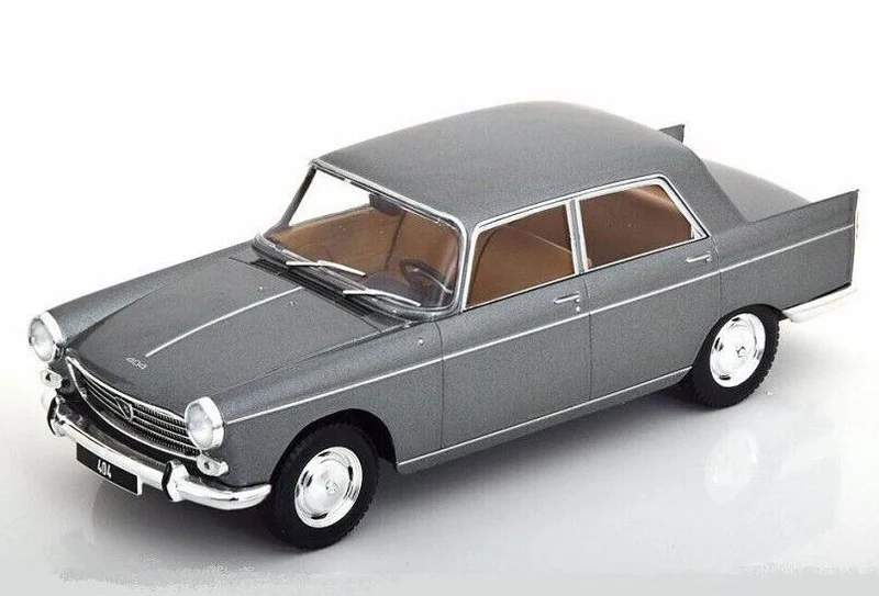 Peugeot 404 1960 Metallic Grey 1:24