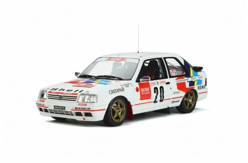 Peugeot 309 Gr. A Rallye Monte Carlo 1990 F. Delecour - Tilber 1:18
