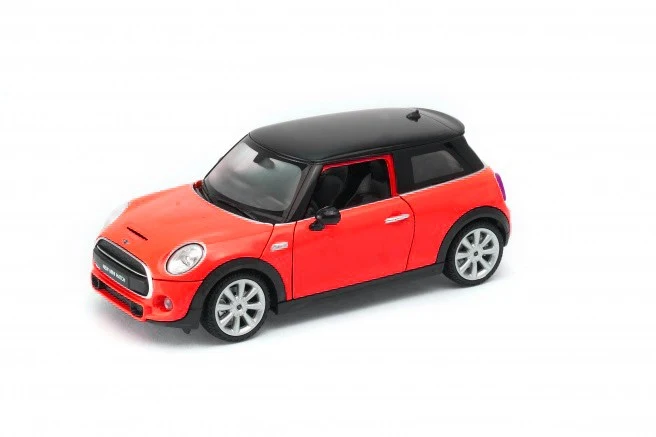Mini Hatch 2013 Red - Black 1:24