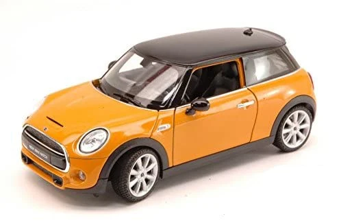 Mini Hatch 2013 Orange - Black 1:24