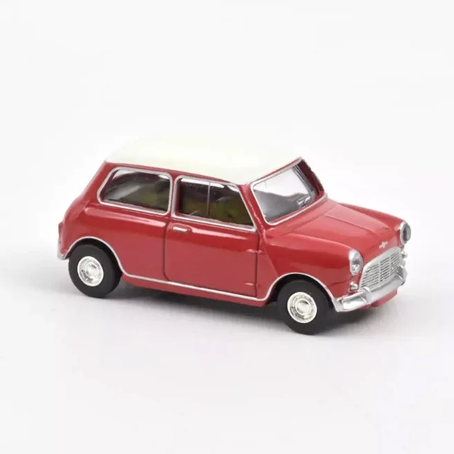 Mini Cooper S 1964 Tartan Red and White Roof 1:54