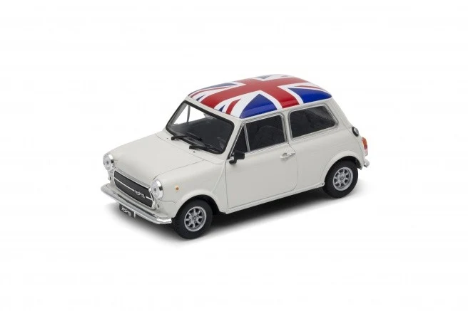 Mini Cooper 1300 1969 Uk Flag 1:24