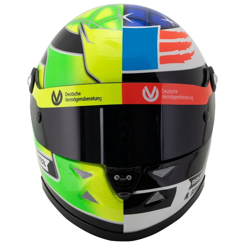 Mick Schumacher Casco Schuberth ™ 2017 Benetton B194 run Belgio Spa 1:2