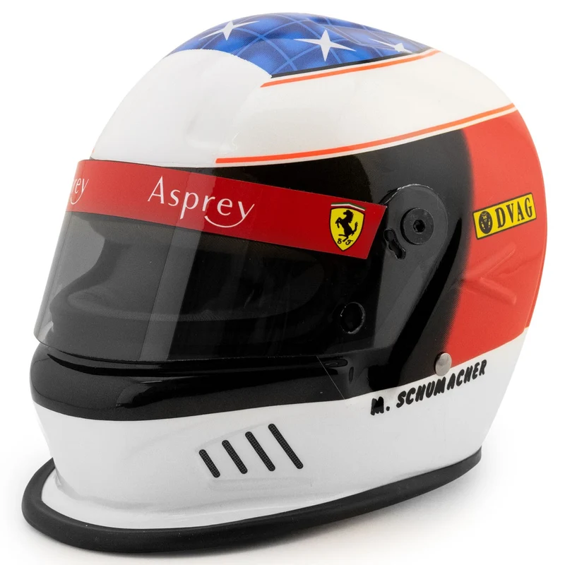 Michael Schumacher Bell Helmets Spanish Gp 1996 Ferrari 1:2