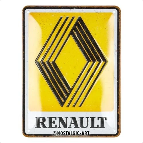 Metal Tac Signs 3D "Renault Logo" 15*20cm