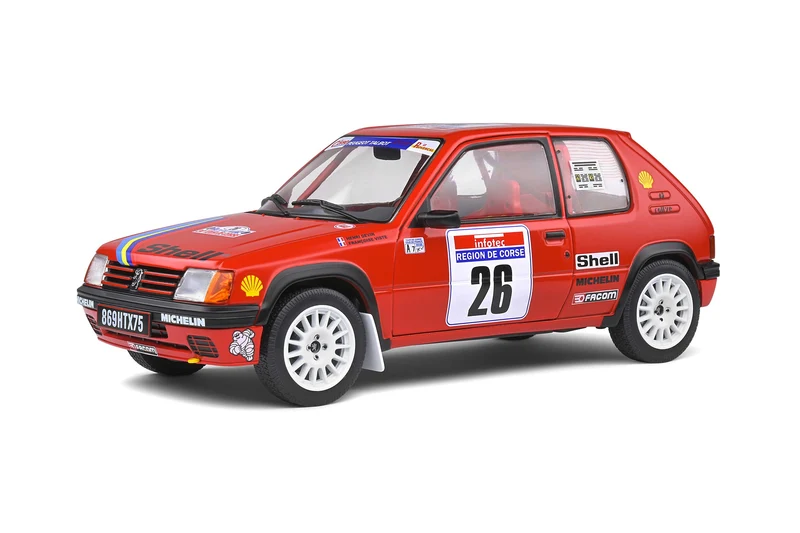 Peugeot 205 Rallye "Tour De Course 1990" Henri Devin - Françoise Viste 1:18