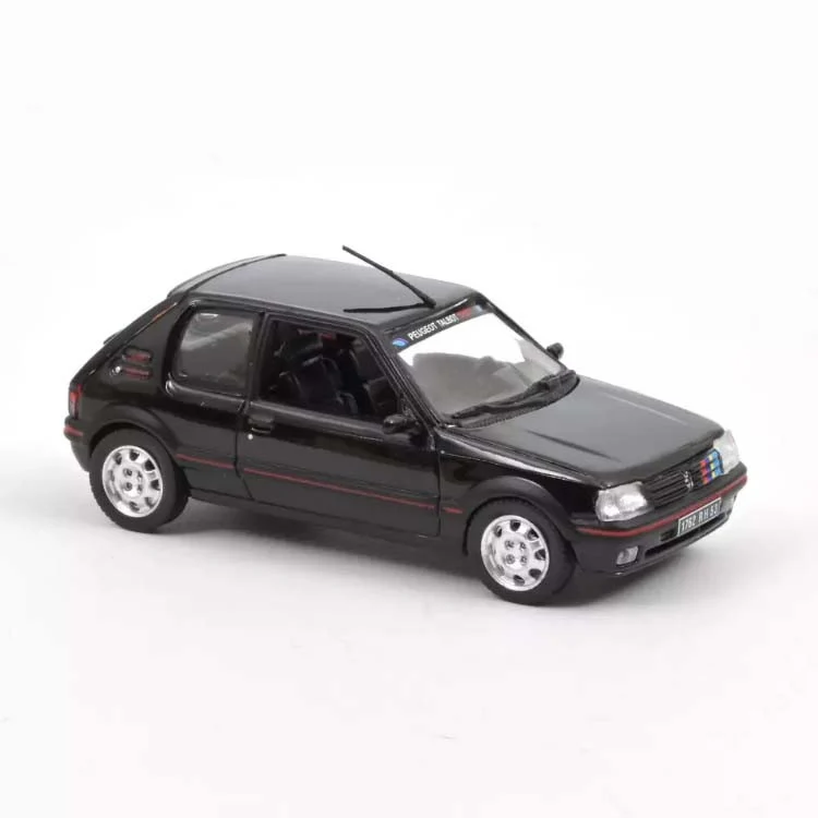 Peugeot 205 GTi 1.9 1992 Noir avec deco PTS 1:43