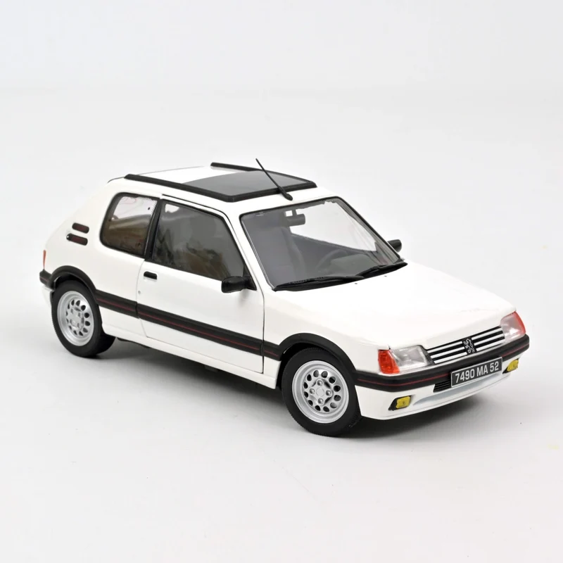 Peugeot 205 GTi 1.6 1988 White 1:18