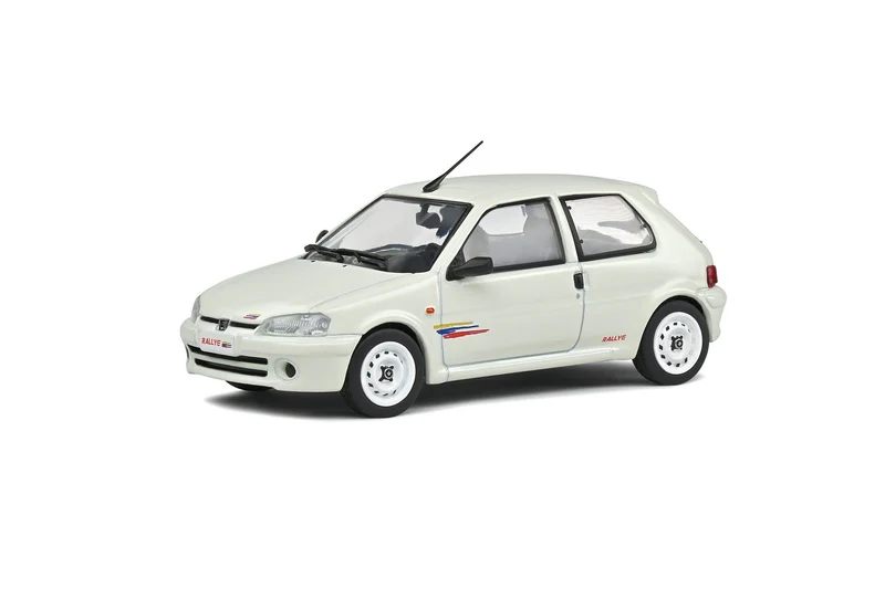 Peugeot 106 Ph.2 Rally 1995 Blanc Banquise 1:43